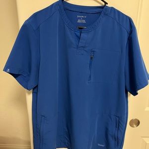 Jaanuu Scrub Top (Royal Blue)